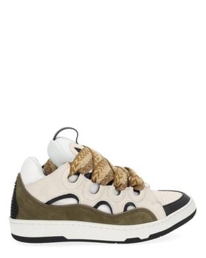 Lanvin Curb Sneakers - Natural