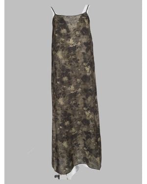 Uma Wang Viscose-Cupro Dress For - Gray