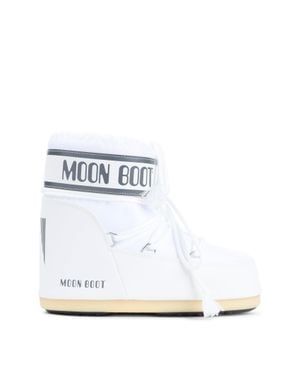 Moon Boot Icon Low Mini Nylon Boot For - White