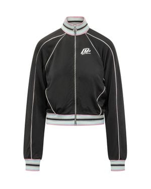 Off-White c/o Virgil Abloh Track Jacket With High Neck Zip - Black