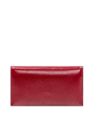 Pinko Chic Mini Clutch With Zip - Red
