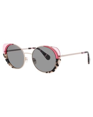 WOOW Super-Wild-1 Smoke Lens Stainless Steel Sunglasses, 49-18-140 - Black