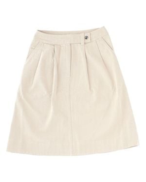 Margaret Howell Midi Skirt "mhl" - Natural