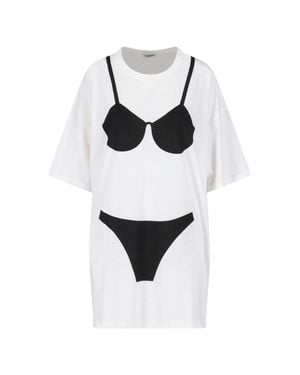 VAQUERA Graphic Cotton T-Shirt - White