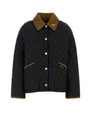 Barbour Liddesdale Quilted Nylon Jacket - Black