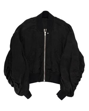 Rick Owens "Secchia Flight" Bomber - Black