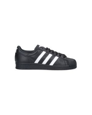 adidas Leather Sneakers - Black