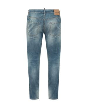 DSquared² Mini Skater Jeans With Bag - Blue