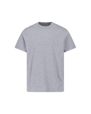 Entire studios 100% Cotton Essential T-Shirt - Gray