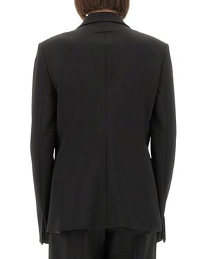 Jean Paul Gaultier Fitted Tailored Jacket - Black