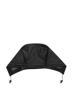 Barbour Waxed Cotton Hood - Black