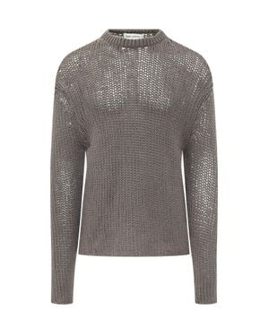 Our Legacy Popover Roundneck Sweater - Gray