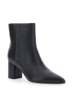 Twinset Essential Fabric Ankle Boots For - Black
