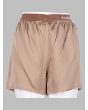 Tom Ford Silk Lounge Shorts - Natural