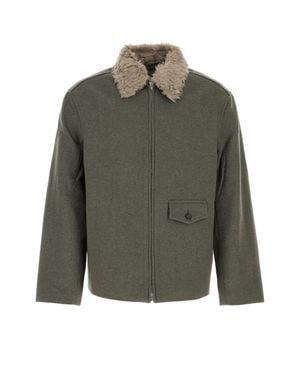 Our Legacy Wool Blend Jacket - Green