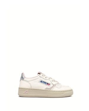 Autry Mini Flat Shoes For Boys - White