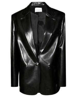 ANDAMANE Single-Button Blazer - Black