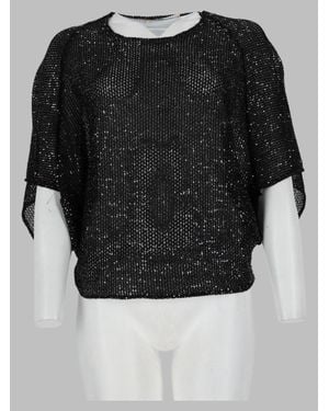 Circus Hotel Circus-Inspired Hotel-Style Sweater - Black