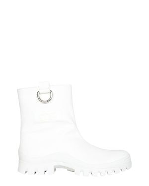MSGM Mid-Calf Rain Boots - White