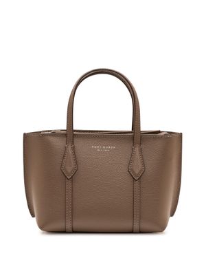 Tory Burch Mini Tote Handbag - Brown