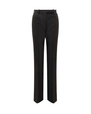 Tom Ford Straight Flat Front Pants - Black
