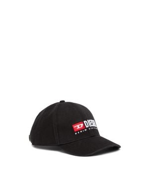 DIESEL Elevated Logo Adjustable Cap - Black