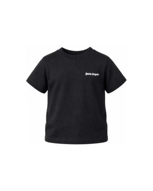 Palm Angels Boys' 100% Cotton Graphic T-Shirt - Black
