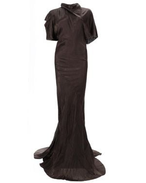 Rick Owens Elegant Mini Gown - Black