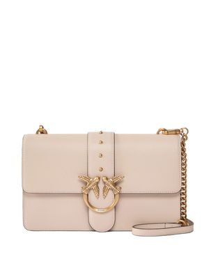 Pinko Chic Mini Bag For - Natural