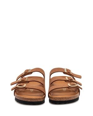 Birkenstock Florida Hex Sandals - Brown