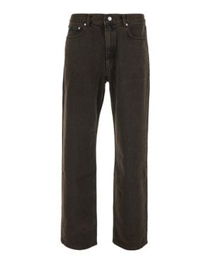 DUNST Essential Loose-Fit Wide Jeans For - Black