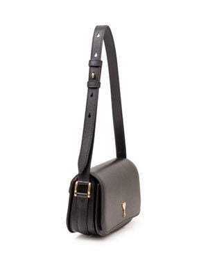 Ami Paris Shoulder Paris Handbag - Black