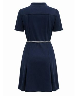 MICHAEL Michael Kors Mini "Scuba" Dress - Blue