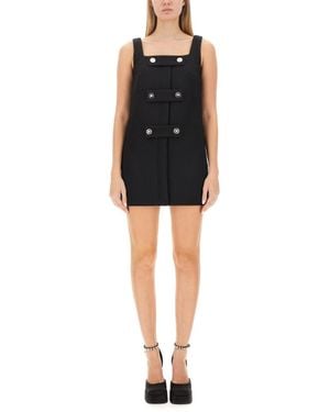 Versace Jellyfish Short Dress - Black
