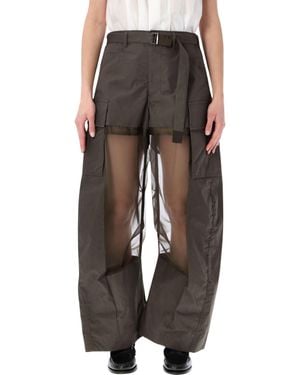 Sacai Chic Pants For - Multicolor
