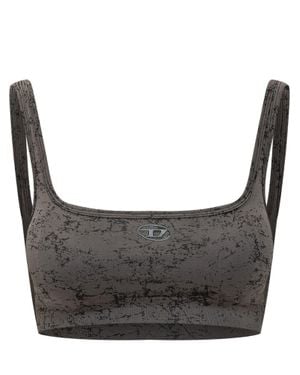 DIESEL Ultimate Utility Sport Bra - Gray