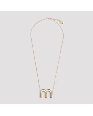 Miu Miu Necklace - White