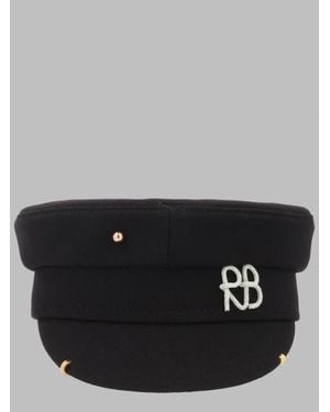 Ruslan Baginskiy Hat Baker Boy Cotton - Black