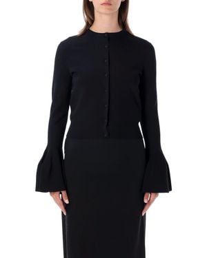 Stella McCartney Bell Sleeve Cardigan - Black