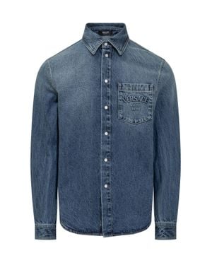 Versace Stylish Jacket - Blue