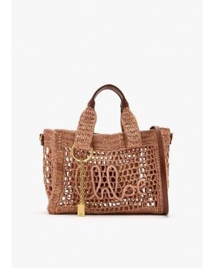 Chloé Summer Banana Tote - Brown
