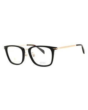 David Beckham Style Mini Clear Demo Lenses Eyeglasses - Black