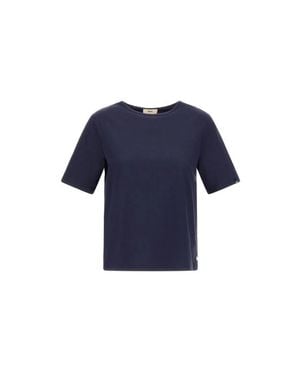 Herno 100% Cotton T-Shirt - Blue