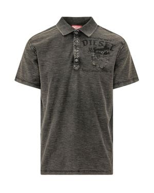 DIESEL Classic Polo Shirt - Gray