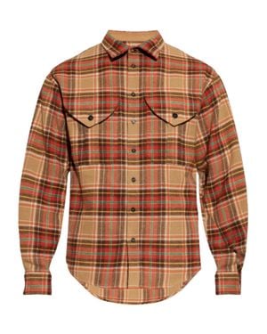 DSquared² Wool-Blend Knit Shirt - Brown