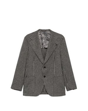Gabriele Pasini Wool-Silk Jacket With Cupro Lining - Gray