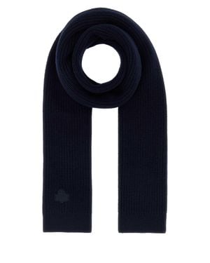Isabel Marant Merino Wool Scarf, Enolia Style, 190 Cm X 25.5 Cm - Blue