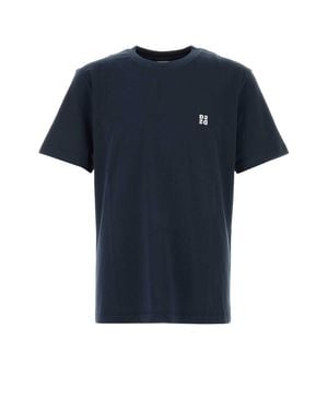 DSquared² 100% Cotton Crewneck T-Shirt - Blue