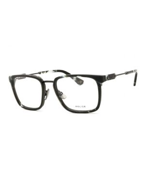 Police Vplf09M Metal Rectangular Eyeglasses - Multicolor