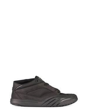 Givenchy Mid-Top Leather Sneakers - Black